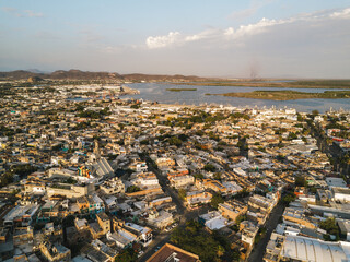 Canvas Print - Aerial view of Mazatlan, Sinaloa, Mexico