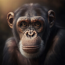 A Chimpanzee Portrait