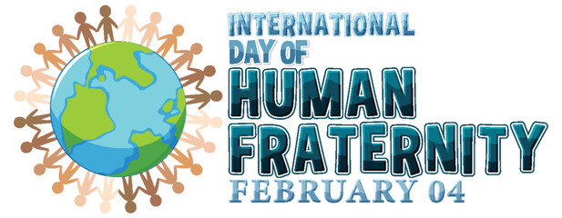 Poster - International day of human fraternity