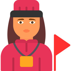 Sticker - Tour Guide Icon