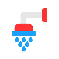 Sticker - Shower Head Icon