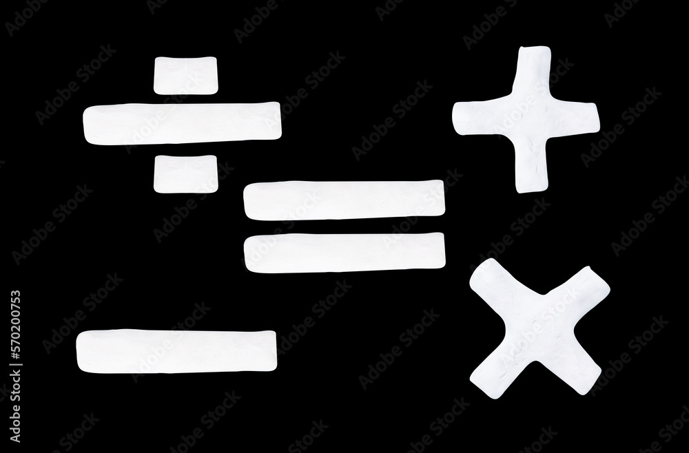 Sign For Difference In Math Math symbols Plus sign, subtraction, multiplication, and division ...