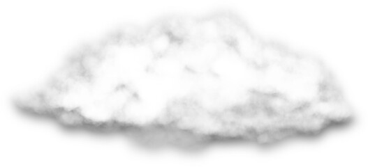 Sticker - wisps of clouds on a transparent background