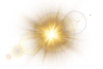 Wall Mural - png sunlight special lens flare light effect. stock royalty free.