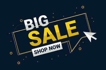 Sticker - Big Sale Background