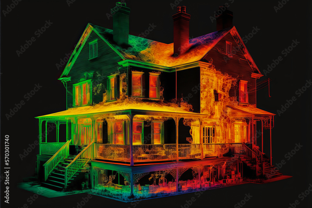 Visualize heat dissipation and insulation weaknesses with this heatmap ...