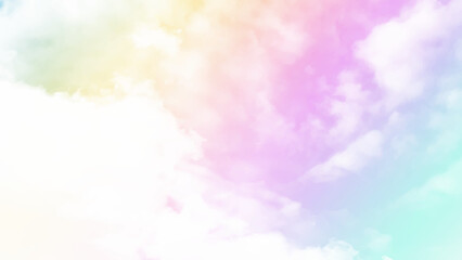 Wall Mural - sky pink and blue colors. sky abstract background