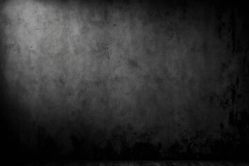 Poster - texture of old gray concrete wall for dark background. generative ai