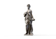 © Roman - Woman Sculpture 3d isolate rendering on transparent background