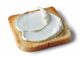 Sticker - toasted bread with cream cheese