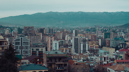 Wall Mural - Tbilisi in february