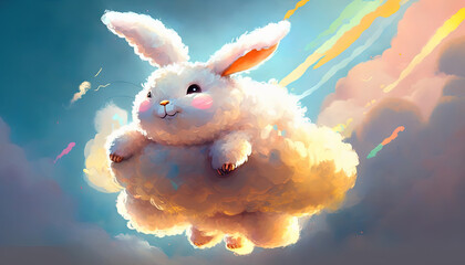 Bunny in the sky 