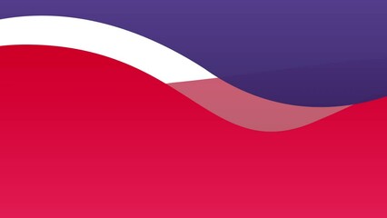 Poster - Vibrant Abstract Liquid 4K Wallpaper Animation with Gradients and Shapes. Seamless Loop for Your Screen Saver