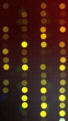 Wall Mural - vertical abstract gold background bokeh circles.