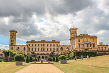 Osborne House On The Isle Of Wight.Osborn House Was Completed In 1851 For Queen Victoria Who Used It As Her Summer Home.Isle Of Wight June 28 2019