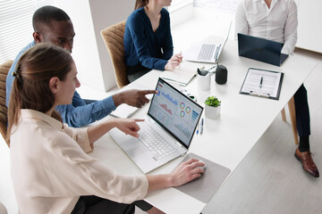 Poster - Financial Advisor Group Meeting Examining