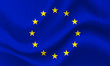 © Hanna ArtLab - Vector Europe flag. Flag of European Union. EU flag illustration. EU background, banner. Symbol of European Union