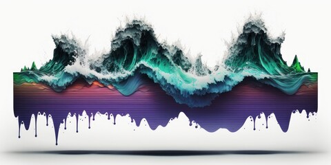 Colorful Wave Wallpaper 03