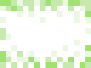 Poster - Pixelated Abstract Green Background Texture with Pixels and an Aspect Ratio of 4:3. Vector Image.