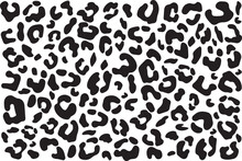 Seamless Background With A Leopard Skin Pattern