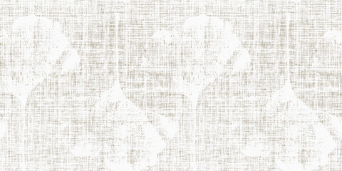 modern abstract floral background  leaves chintz earth colors on  linen textures digital prints seamless pattern design Natural. Weave Fabric for Wallpaper, Cloth Packaging, curtain, duvet cover shirt