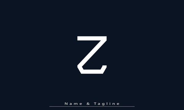 Alphabet letters Initials Monogram logo Z 