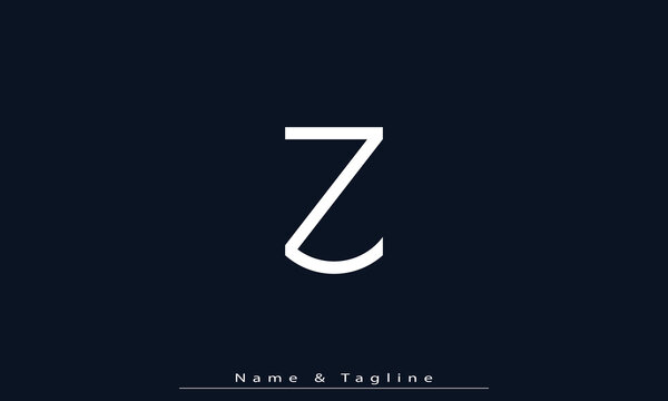 Alphabet letters Initials Monogram logo Z 