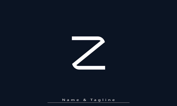 Alphabet letters Initials Monogram logo Z 