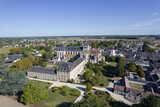 Fototapeta Sawanna - Abbaye de Saint Benoit sur Loire