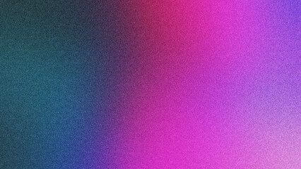 Wall Mural - 4K Digital grainy gradient with a colorful soft noise effect. A unique blend of vintage vibes and lo-fi VHS Glitch Texture.