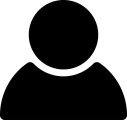 Poster - Generic Anonymous Social Media Web User Account Profile Avatar Image Symbol Icon. Vector Image.