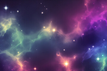 Wall Mural - space galaxy abstract background