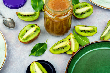 Poster - Exotic kiwi jam, preserve