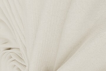 Wall Mural - close up of white fabric