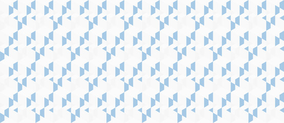 Sticker - Blue seamless pattern. Geometric texture for decoration blanket, carpet, ceramic. abstract illustration background