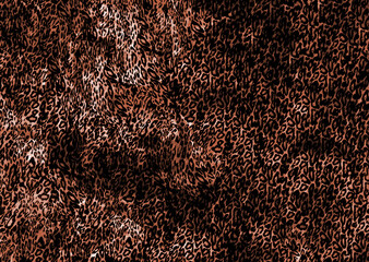 Poster - abstract leopard print texture design	
