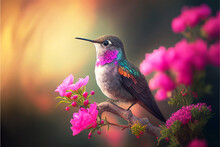 Colibri, Beija Flor, Hummingbird, Bird, Generative Ai	