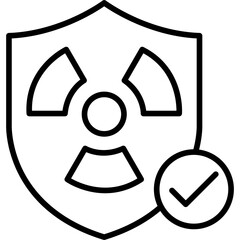 Poster - Safety Nuclear Icon