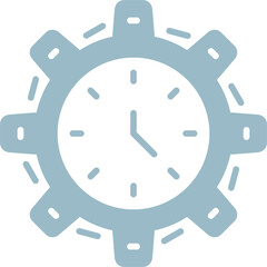 Canvas Print - Time Management Icon