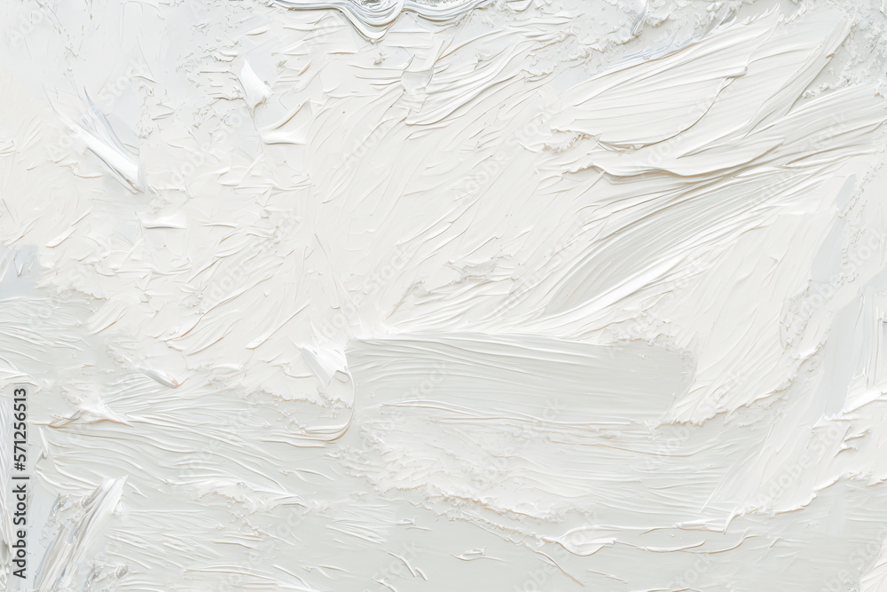 Abstract gray and white texture background of oil painting. Generative ...