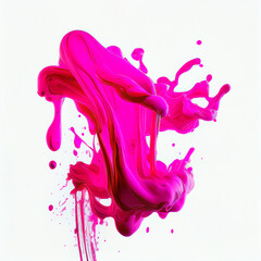 Wall Mural - pink stains background, paint, ai generation