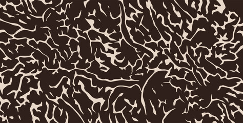 Sticker - Black truffles texture for pattern, Vector eps 10. perfect for wallpaper or design elements	