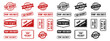 © top dog - Set of grunge top secret seal. Top secret stamp collection