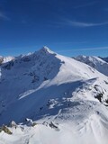 Fototapeta  - snow covered mountains