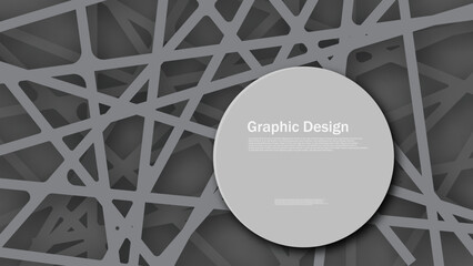 Wall Mural - Geometric background. Minimal abstract cover design. Vector illustration.