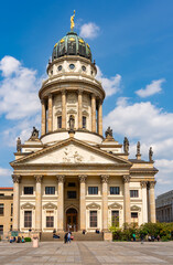 Wall Mural - French Church (Französischer Dom) on Gendarmenmarkt square, Berlin, Germany