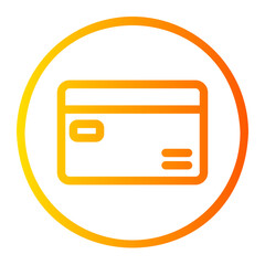 Sticker - credit card payment icon 