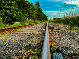 railway in the countryside