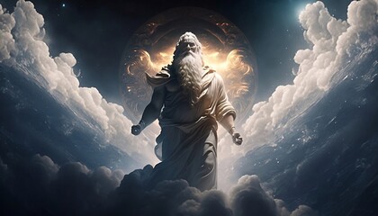 god, excellence, mighty god, god looking at the world