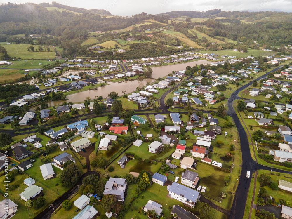 Cooks Beach, Coromandel Peninsula after Cyclone Gabrielle in New ...